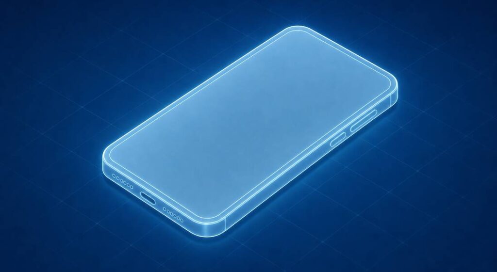 Isometric illustration of a smartphone, representing All Shield mobile phone protection plans